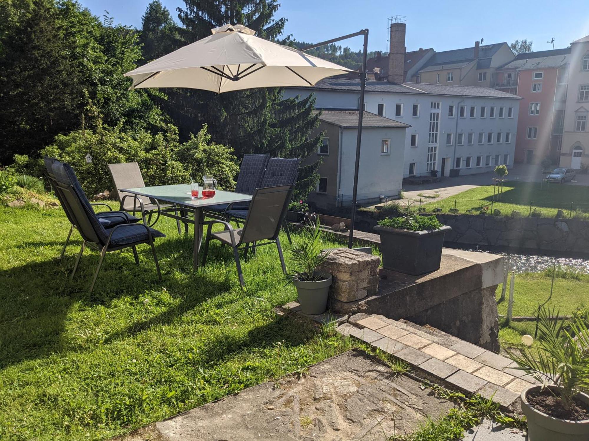 F2 - Urlaubsmagie Sauna, Whirlpool, Pool & Garten Sebnitz Eksteriør bilde